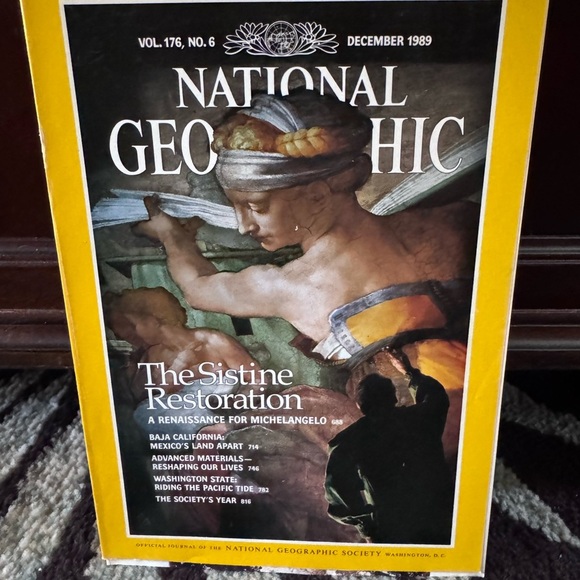 National Geographic Complete 1989 Issues with Maps - Picture 13 of 13